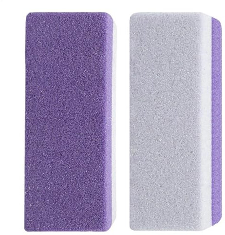 Generic Pietra pomice per piedi, strumento per rimuovere la pelle morta, strumento per pedicure per piedi, rimozione calli, pietra pomice in vetro, scrubber per piedi