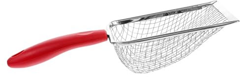BESPORTBLE Pooper Scooper Cat Litter Fine Mesh Litter Sifter Long Handle Scoop Scooper