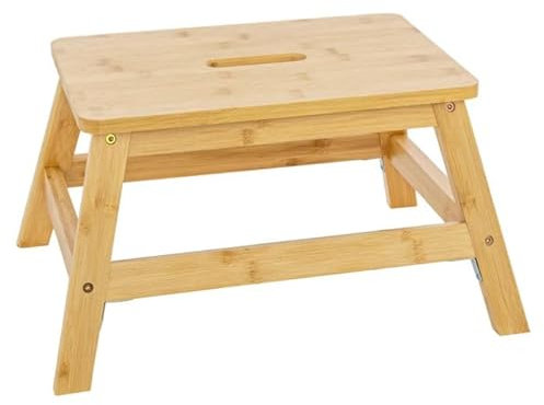 Five Simply Smart - Marchepied en Bambou 1 Marche 38cm Naturel