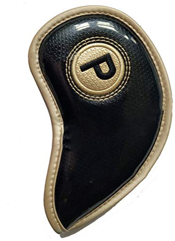 CHICIRIS Funda para Cabeza de Hierro para Palos de Golf, Juego Impermeable de PU con 10 Cubiertas para Palos de Golf de Hierro, Incluidos 3-9, PW, SW, AW para Todas Las Marcas (Blue)