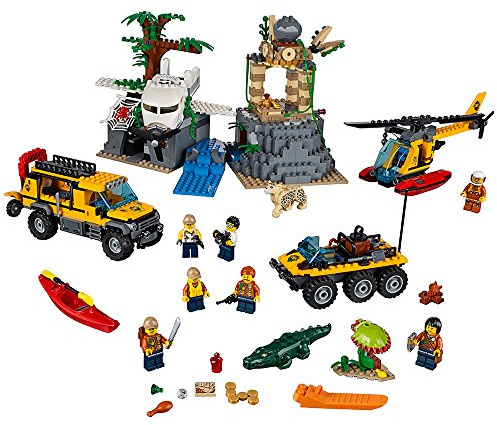 LEGO City Dschungel-Forschungsstation 60161 (813 Teile)