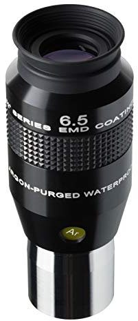 Explore Scientific 52° LER Okular 6,5mm Ar (1.25) für Teleskope mit hochwertiger EMD Vergütung, wasserdicht mit Argon-Schutzgasfüllung