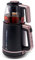 Karaca Maxi Tea XL 2in1 Teebereiter Teezubereiter mit Glassieb Roseberry, Leistung 1700 W Wasserkocher, Tee, Turkisch Tee Kanne, Türkisch Traditional Tee