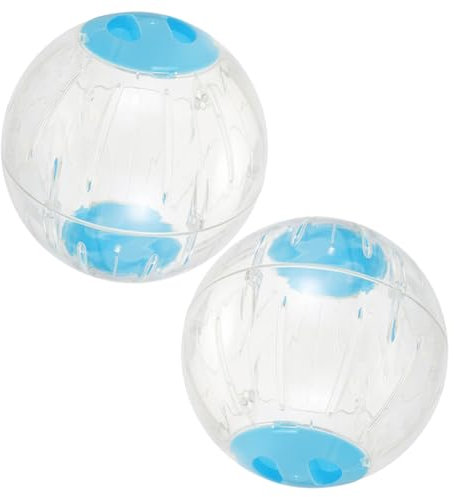Sosoport 2stücke Transparente Hamster-übungsbälle Mit Belüftungsöffnungen Für Kleine Tiere Wie Hamster Meerschweinchen Und Zwerghamster Für Und Spiel