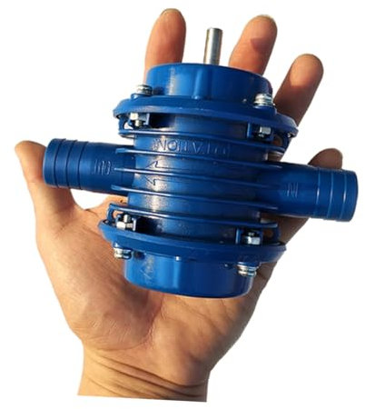 ibasenice Miniatur Dc Zentrifugal Wasserselbstansaugpumpe Aus Langlebigem Kunststoff Kompakt Dicht Und Kompatibel Mit Handbohrmaschinen Max Förderleistung Für Vielseitige Wasserförderung