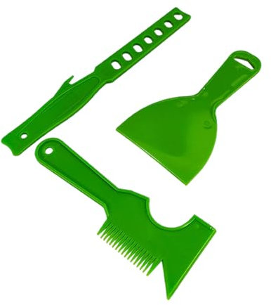 Outils de retrait de papier peint et peigne de peinture efficace pour l'application de masticage, nettoyage de fenêtre, entretien de la maison, grattoir à mastic