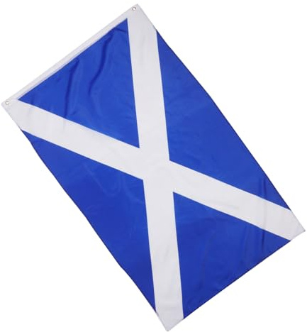 DIYEAH Bandera de Escocia de Poliéster con Colores Vivos y Resistente la Decoloración Bandera Nacional Reutilizable para Decoración Interiores y Exteriores para Eventos Deportivos y