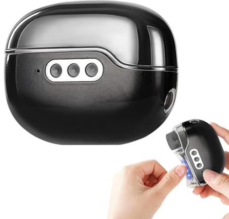 Coupe-ongles électrique pour personnes âgées, appareil rechargeable et silencieux pour polir les ongles, tondeuse automatique avec lumière LED et étui, pour femmes, hommes, et adolescents