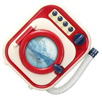idqwsswt Kid-Sized Washing Machine Toy Set Empowers Young Ones To Cleaning Tasks While Fostering Social Interaction Really Works Cleaning Set Play Toys Kid