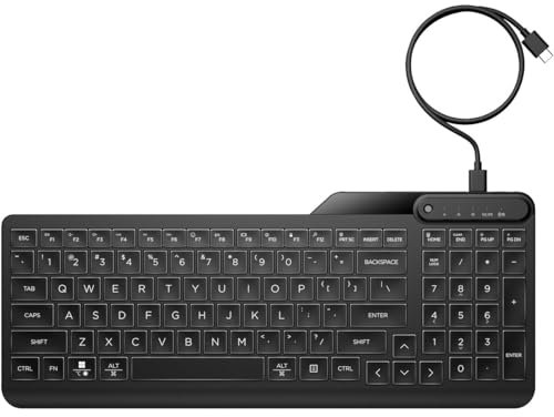 Tastiera e Mouse HP 405 Nero Qwerty US