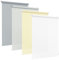 Jalousiescout Rollo ohne Bohren, Klemmfix Rollo für Fenster und Türen Lichtdurchlässig, Sonnenschutz Sichtschutz, 80 x 210 cm (BxH), Weiß