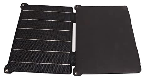 21W 5V 12V ETFE Hopfällbar Solpanelladdare Bärbar Power Bank Laddningspaket för Utomhusresor