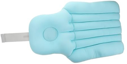 Hemobllo Folding Bathtub Seat Cushion Back Support for Adults Bath Pillow for Elderly Inflatable Bath Tub Accessory Sauna Bench Cushion