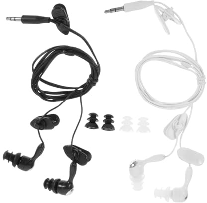 Gatuida 2 pezzi Tappi per Orecchie Nuoto Impermeabili Auricolari Protezione Orecchie Adulti Ergonomici Riutilizzabili per Piscina Doccia e Sport Acquatici