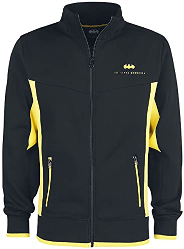 Batman The Caped Crusader sportjacka för män, storlek XL, svart