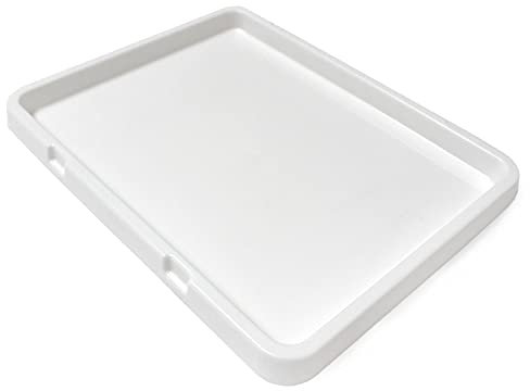 Artway Plastic Inking Tray/Palette, 25x19x1.5cm, White
