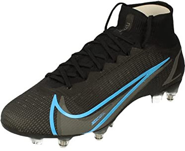 NIKE Unisex Mercurial Superfly 8 Elite Sg-pro Ac Soccer Shoes, Black Iron Grey, 7 UK