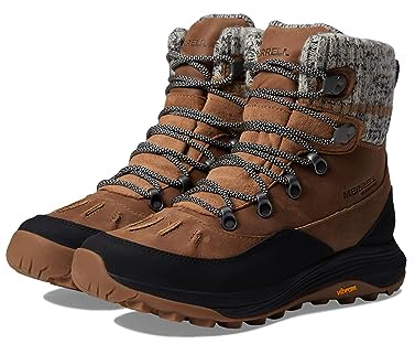 Merrell Women's Siren 4 Thermo Mid Zip Waterproof Walking Boot, Tobacco, UK 5.5