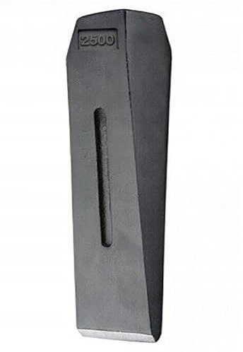 SPARES2GO Log Splitting Wedge Chisel Wood Fire Timber Splitter Maul Spike (2.5KG 6lb 10)