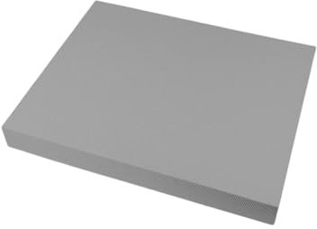MBKHFLL Exercise Balance Pad，Balance Foam Mat for Physical Therapy Equipment & Strength Stability Training, Slip Resistant Foam Mat for Yoga, Pilates, Meditation，Gardening knee pads (grey)