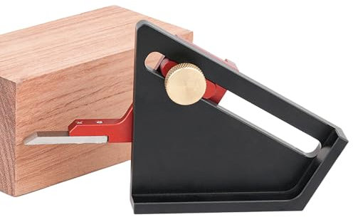 Sionhiuo Jauge De Profondeur Pour Défonceuse | Accessoires pour Table de Défonceuse | Règle Anodisée Réglage Hauteur Guide Pour Marquage Central Accessoires Scie Sur Table Et Perceuse À Colonne 0-58