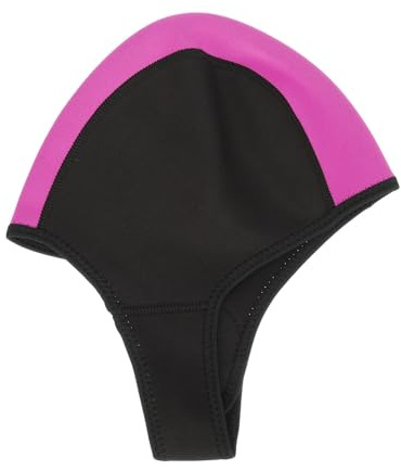 Milisten Rubber Elastic Bathing Hat 2.5mm Neoprene Scuba Diving Head Cover Warm Swimming Cap for Outdoor Water Sports