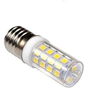 HQRP E17 base 43 SMD 2835 LED Lampadina dimmerabile 220 V bianco freddo per microonde/frigorifero/Kitchen Vent Hood/Range Hood luci di ricambio