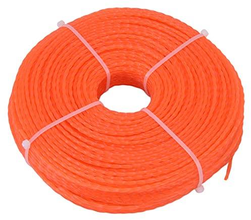 2.7mm Nylon Cord Wire,String Trimmer Line,Nylon String Lawn Trimmer Line, Trimmer Replacement Spool,for Heavy Duty Lawn Mower Cutters Weed Lawn Grass Yard (100m), String Trimmer Line,2.7mm Nylon