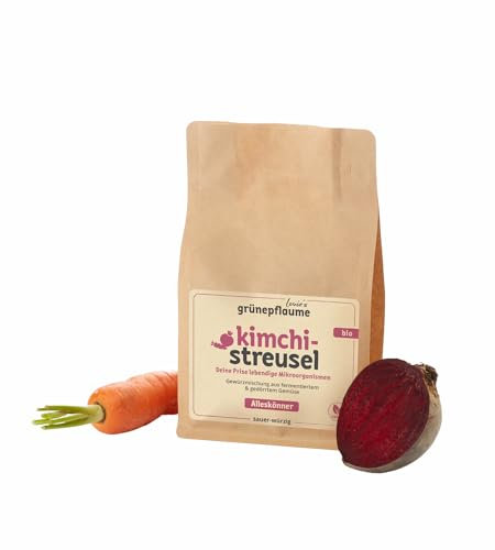 BIO Fermentierte Gemüse-Würzmischung für vielseitige Gerichte. Vegan, glutenfrei, natürlich. Kimchi-Streusel Alleskönner 250 g