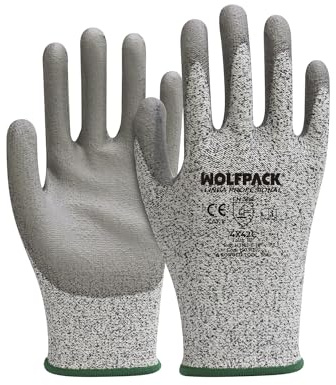 WOLFPACK LINEA PROFESIONAL Anticut Glasfiber Handske Storlek 10 tum