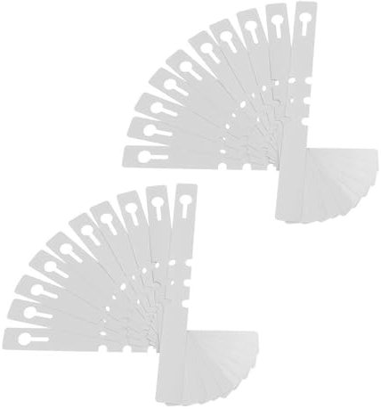 Fcuajdkq Lot de 1000 étiquettes d'arbre imperméables de 2 x 20 cm pour plantes de pépinière et plantes de jardin