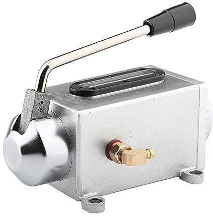 Máquina de grabado, bomba lubricante manual para llenado de aceite de lubricación deslizante, tubo de 6 mm