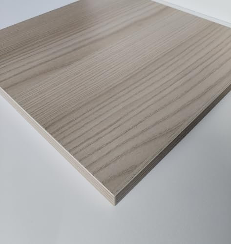 Generico Pannello Truciolare Nobilitato Olmo Bordato su 4 lati mm 18 Varie Misure (1, cm. 90 x 50)