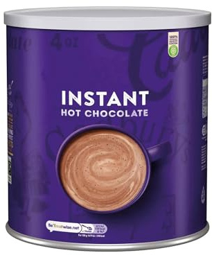 Instant Hot Chocolate Powder 2kg (Pack of 2) – Rich, Creamy & Indulgent | Perfect for Home, Café, or Office Use | Resealable Tin