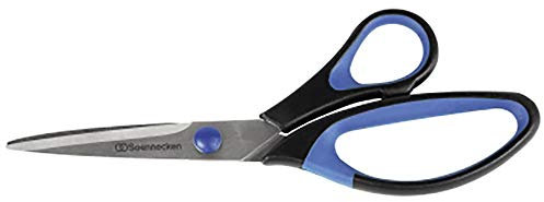 3406 Ciseaux Softgrip Noir/bleu 20 cm 8