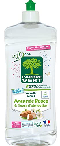 L' albero verde liquido stoviglie mani Mandorla Dolce 750 ml
