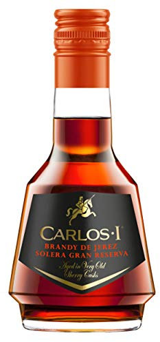 Carlos I Brandy de Jerez, Solera Gran Reserva, 5 cl (1 bottle)