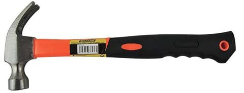 Lusons Fibreglass Shaft Claw Hammer 16Oz