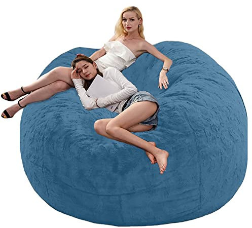 Sitzsack mit Stoffbezug, ultraweich, waschbar, Sitzsackmöbel (Füllung Nicht im Lieferumfang enthalten)