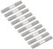 METALLIXITY Doppia Filettata Blocco Viti (M5 Filo 35mm Lunghezza) 20pz, 304 Acciaio Inox Doppio Filettato Stelo Bulloni - per Casa Manutenzione