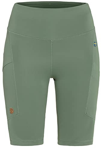 Fjallraven 87138-614 Abisko Short Tights W Pantaloncini Donna Patina Green Taglia XL