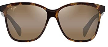 Maui Jim Unisex Liquid Sunshine Sunglasses, Tokyo Tortoise/Hcl Bronze Polarized, Unica