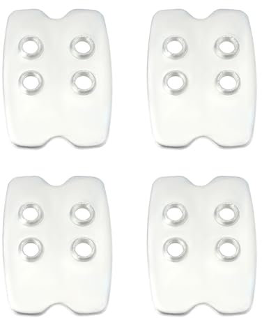 LT Easiyl 4 STÜCKE Fahrradschuhclips Cleats Kompatibel mit Shimano SPD SM-SH51 SM-SH52 SM-SH55 SM-SH56 29,4x39,3mm Fahrradschuhe Fahrradpedal Cleats