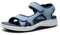 DREAM PAIRS Women's Sandals Open Toe Lightweight Summer Shoes Walking Casual Outdoor, Ladies' Soft Casual Sport Sandals,Size 5,Navy,DWUMST2503