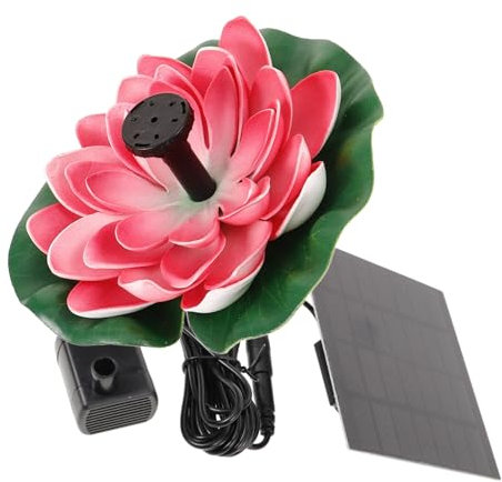 TOGEVAL 1 Juego De Fuente De Jardín Fuente De Agua Fuente Flotante para Piscina Estanque De Peces Fuente Solar Accesorios para Fuentes Solares Suministros para El Hogar Fuente De