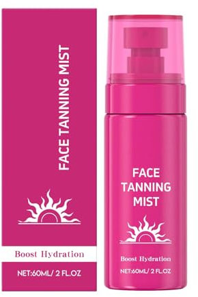 Spray abbronzante, 60 ml, autoabbronzante S-pray, self tanning S-pray per viso e corpo, spray marrone per aumentare la melanina, abbronzatura a lunga durata, lucentezza naturale