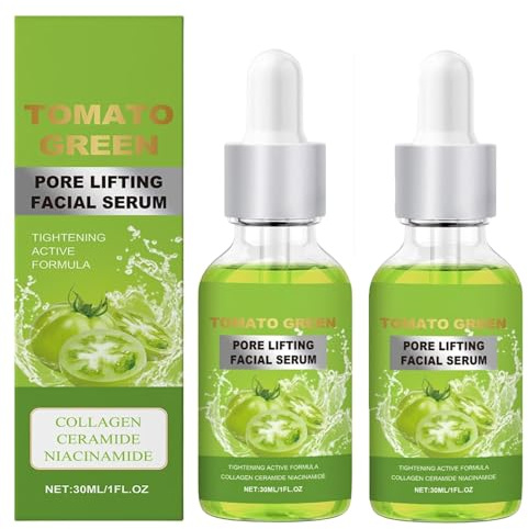 Pore Lifting Essences, Collagens Pore Lifting Ampoule, Improve Skin Elasticity & Firmness, Hydrates Moisturizes Brightens And Firms for All Skin Types, Lightweight, Non-Greasy (2pcs)