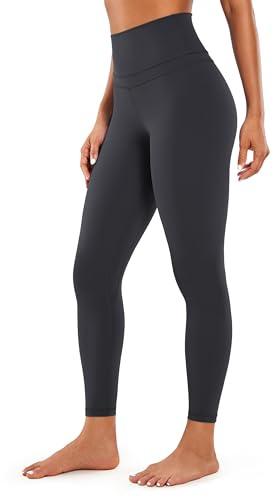 CRZ YOGA Naked Feeling Leggings 25'' | Elegant, hyfsad kompression, yoga, dold midjeficka, för kvinnor