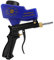 Sandblasting Gun, Portable Handheld Pneumatic Sandblaster Adjustable Flow Rate Spray Gun Blasting Machine Sand Blaster Gun Set with Nozzle Container for Spray Polishing Remove Rust Spot Blue