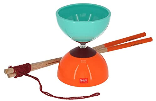 Legami Diabolo-Spiel, robust, leichte Stäbchen, Jonglierer, DBL0001